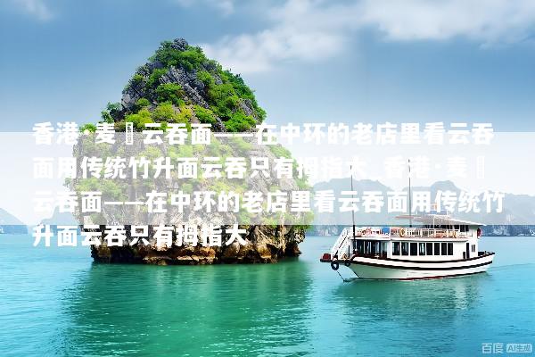 香港·麦奀云吞面——在中环的老店里看云吞面用传统竹升面云吞只有拇指大_香港·麦奀云吞面——在中环的老店里看云吞面用传统竹升面云吞只有拇指大